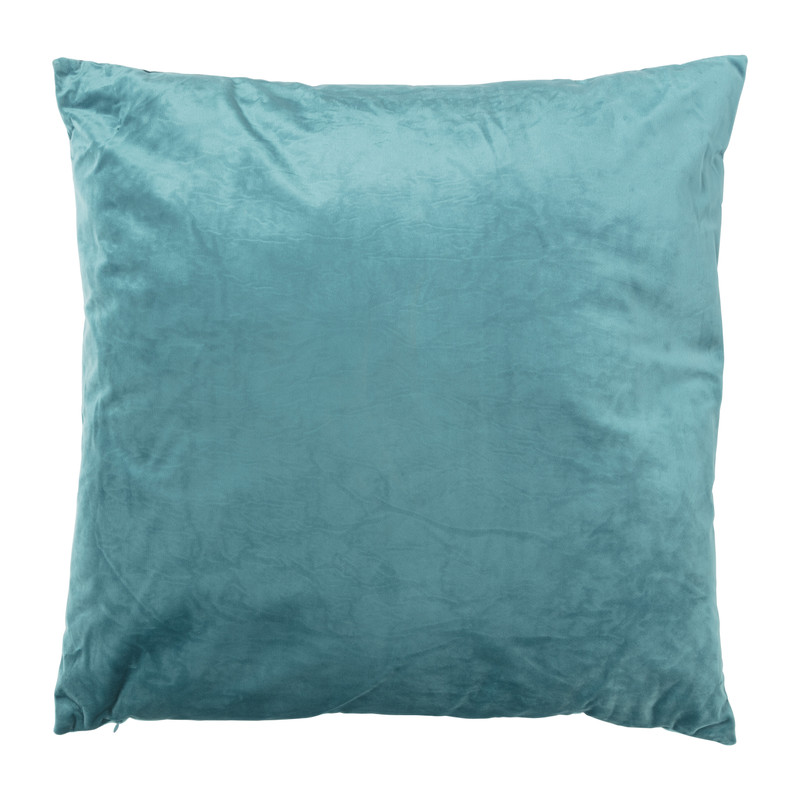 Sierkussen velvet - aqua - 45x45 cm 