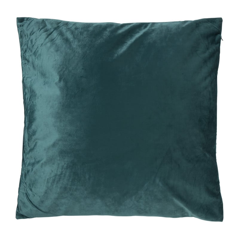 Sierkussen velvet - petrol - 60x60 cm 