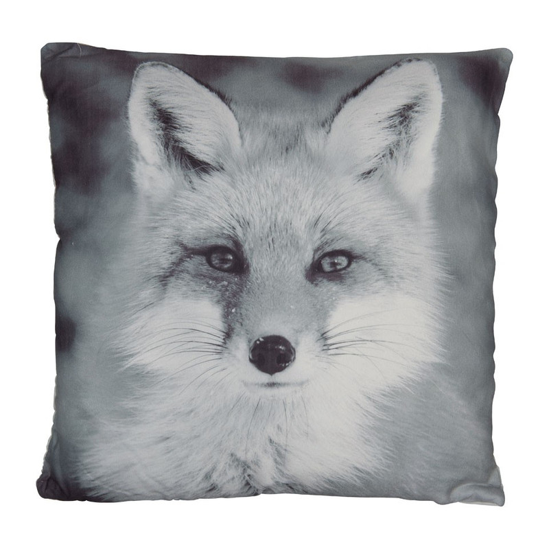 Sierkussen dierenprint - vos