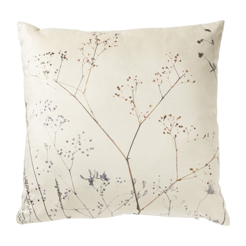 Sierkussen takken - beige - 45x45 cm