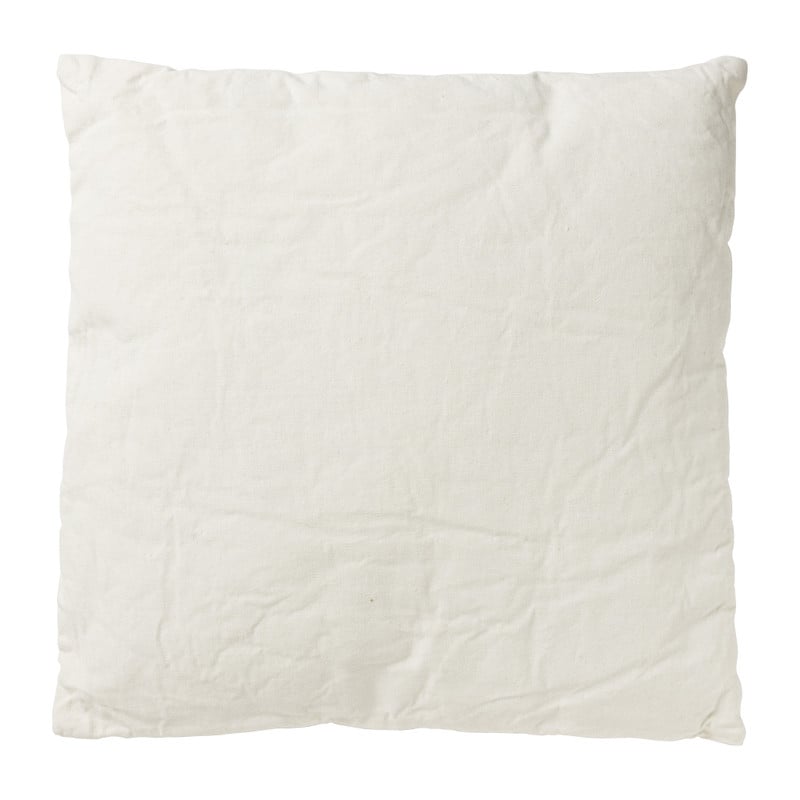 Sierkussen retro boog - bruin/naturel -  45x45 cm