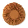 Sierkussen rond - oranje - ø30 cm 