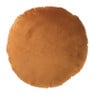 Sierkussen rond - oranje - ø30 cm 