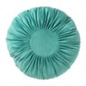 Sierkussen rond - turquoise - ø30 cm 