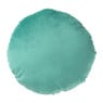 Sierkussen rond - turquoise - ø30 cm 