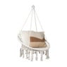 Sierkussen teddy - beige - 45x45 cm 