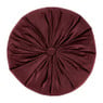 Sierkussen velvet rond - 28x28x4 cm - diverse varianten