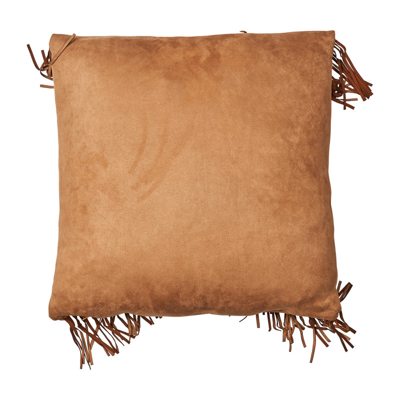 Sierkussen cowboy franjes - 45x45 cm