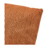 Sierkussen rib - bruin - 45x45 cm