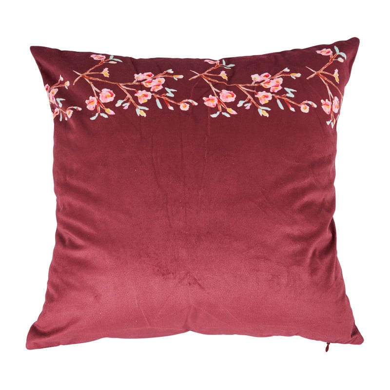 Sierkussen Catchii x Xenos - rood - 45x45 cm