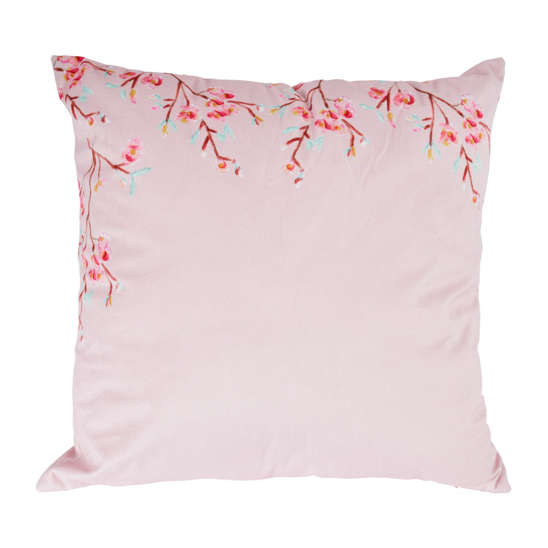 Sierkussen Catchii x Xenos - roze - 45x45 cm