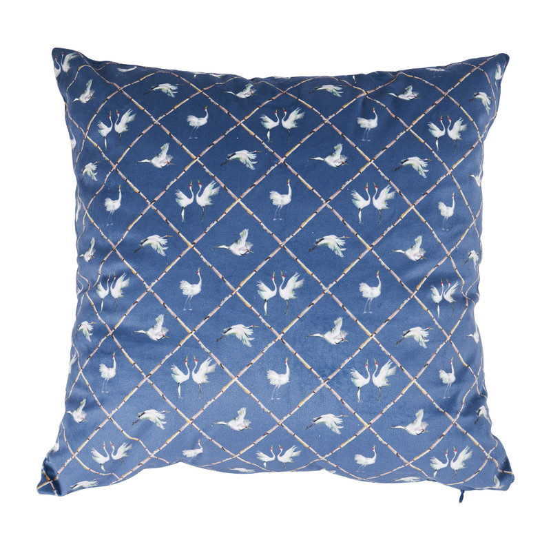 Sierkussen Catchii x Xenos - blauw - 45x45 cm