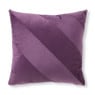 Sierkussen streep - paars - 43x43 cm