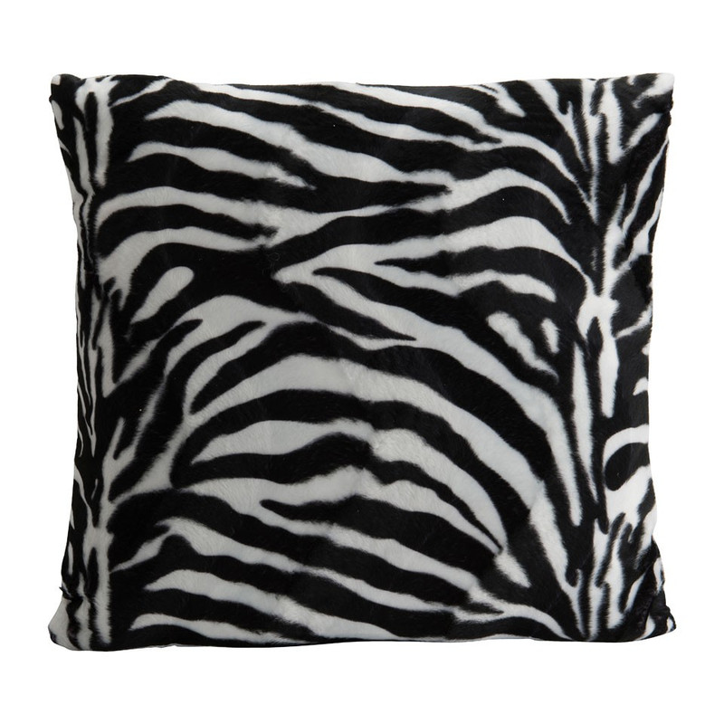 Sierkussen zebra - 45x45 cm