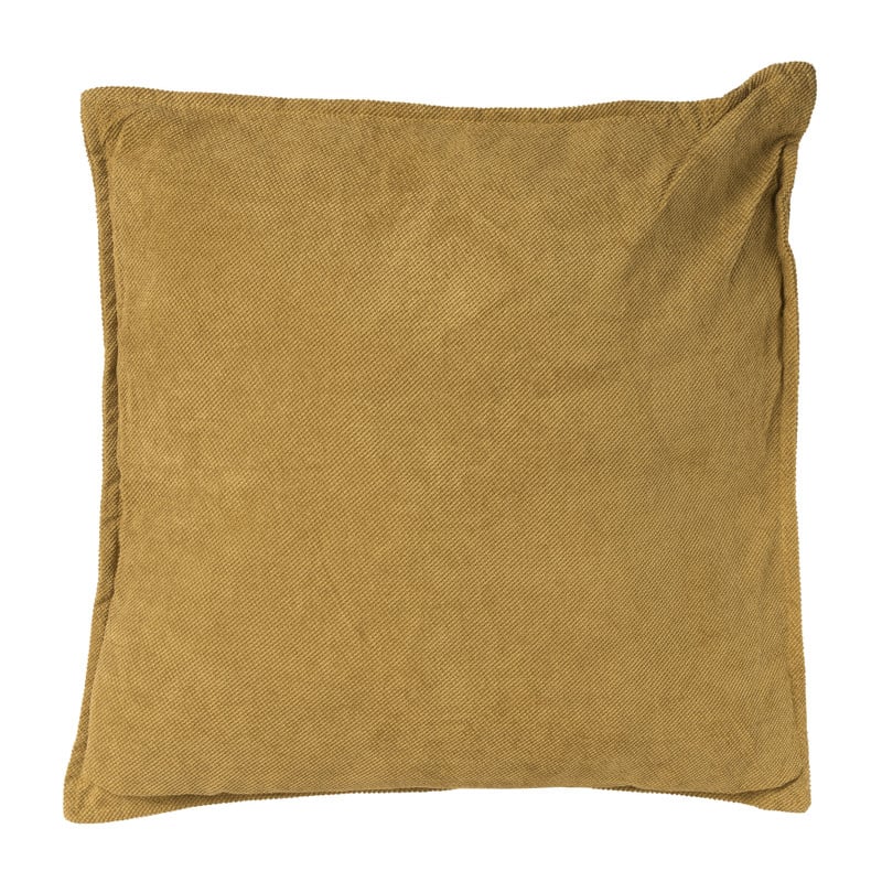 Sierkussen corduroy - mosterd - 45x45 cm 