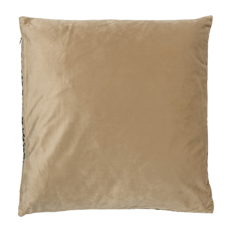 Sierkussen velvet - luipaard - 45x45 cm 