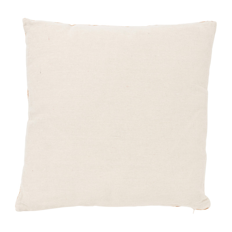 Sierkussen chenille art deco - bordeauxrood - 45x45 cm