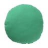 Sierkussen geborduurd - groen - ø40 cm