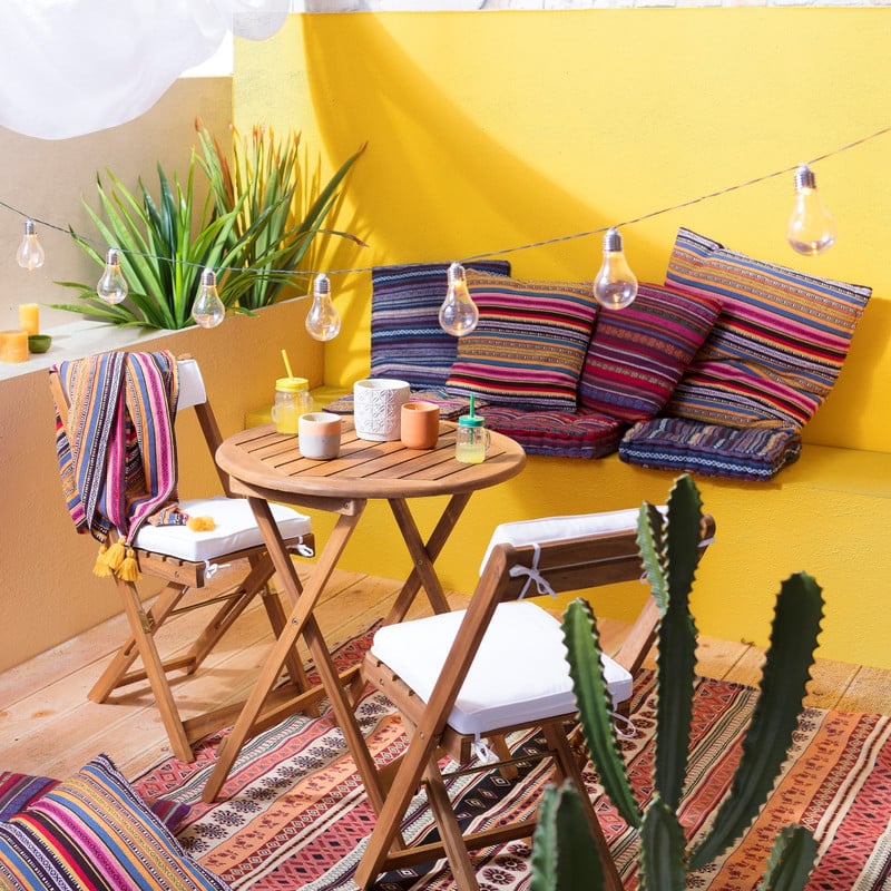 Sierkussen Mexican - multikleur - 45x45 cm