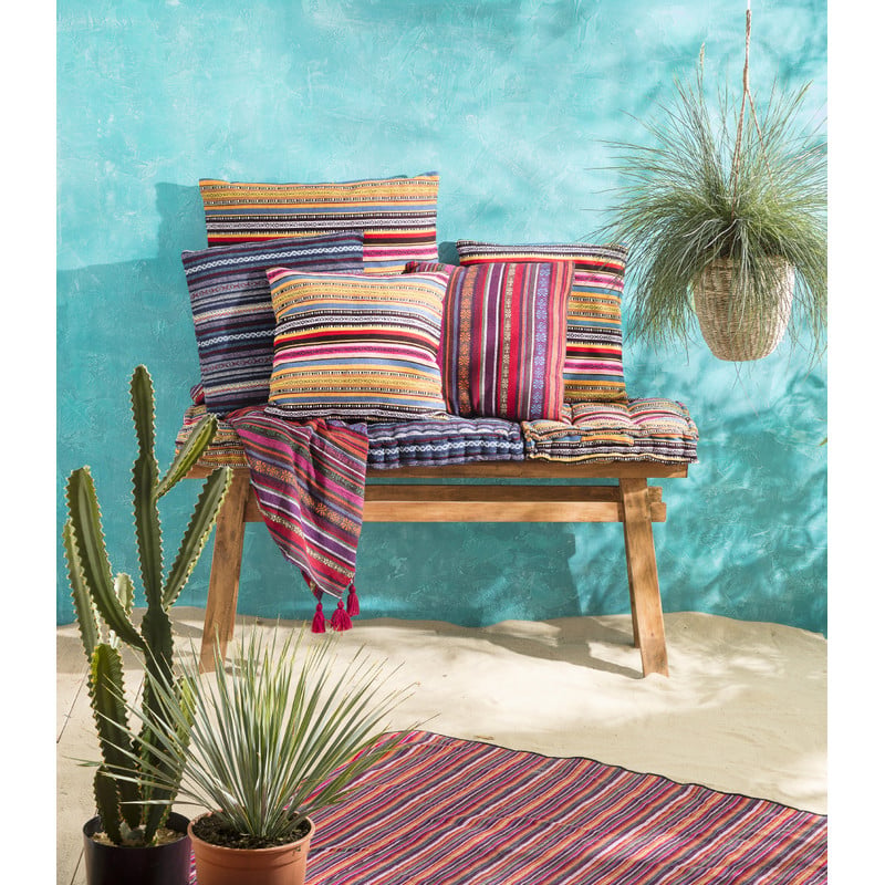 Sierkussen Mexican - multikleur - 45x45 cm