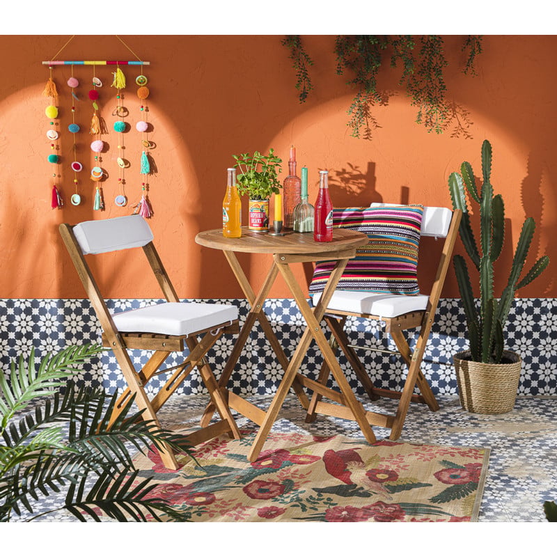 Sierkussen Mexican - multikleur - 57x57 cm