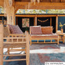 Luxe palletkussens 120x80 cm - terra - set van 2