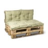 Palletkussens 120x80 cm - groen - set van 2