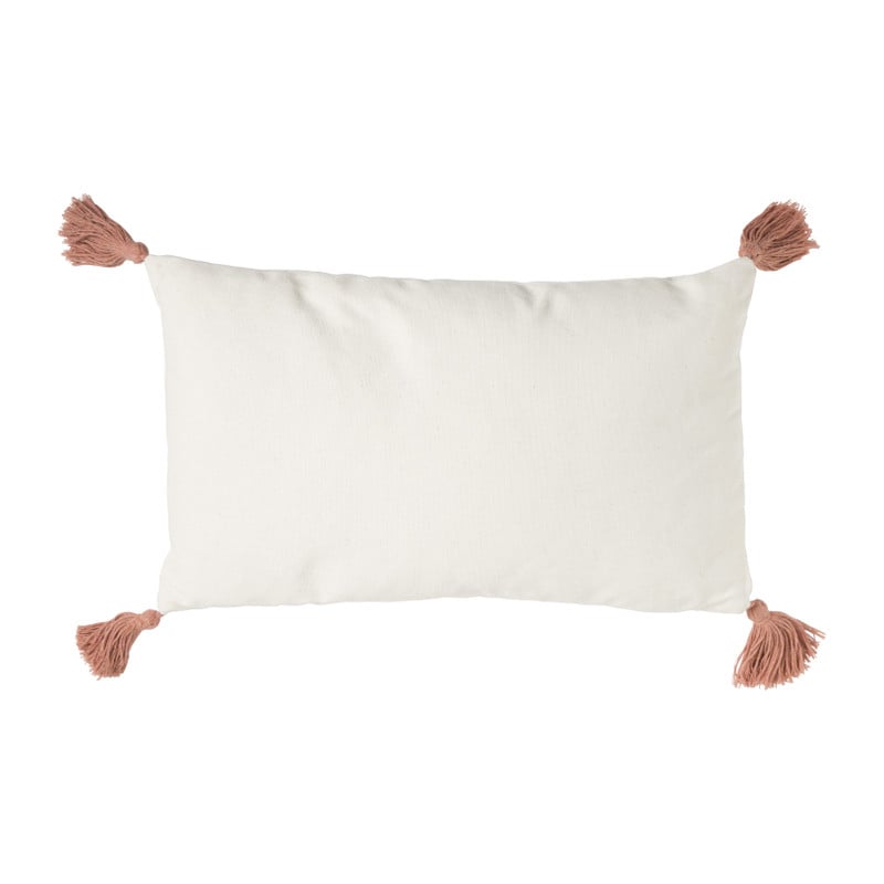 Kussen koraal - polyester - 30x50 cm