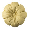 Kussen knoop rond - geel - ø42 cm