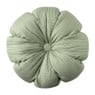 Kussen knoop rond - groen - ø42 cm