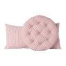 Kussen streep - roze - 60x30 cm