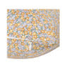 Kussen bloem - oranje - 30x60 cm