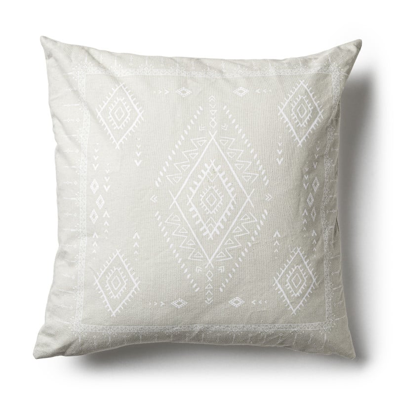 Sierkussen boho - gebroken wit - 45x45 cm