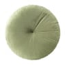 Sierkussen rond - groen - ⌀45 cm