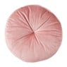 Sierkussen velvet - roze - ?28 cm