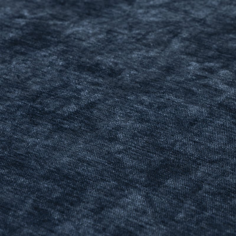 Gordijn chenille - blauw - 140x250 cm