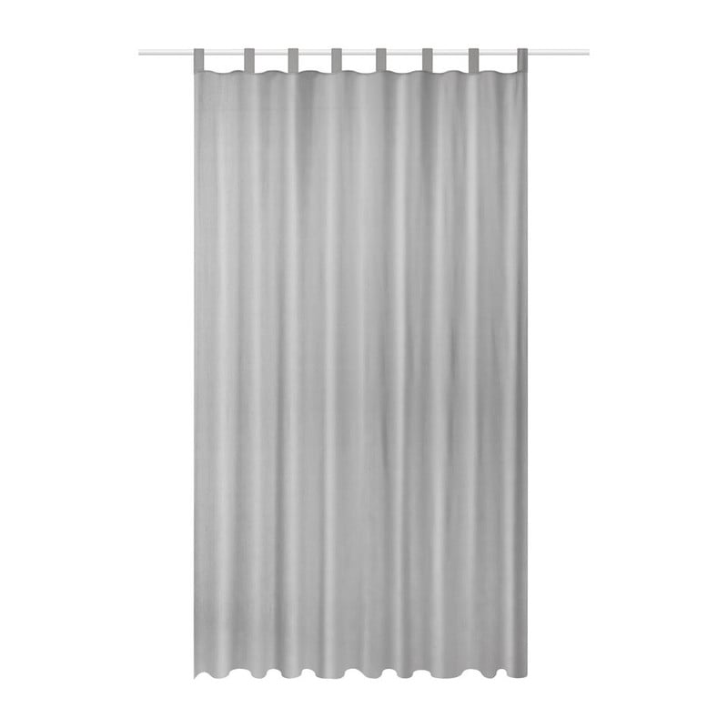 Lussengordijn Maximus - lichtgrijs -  135x270 cm