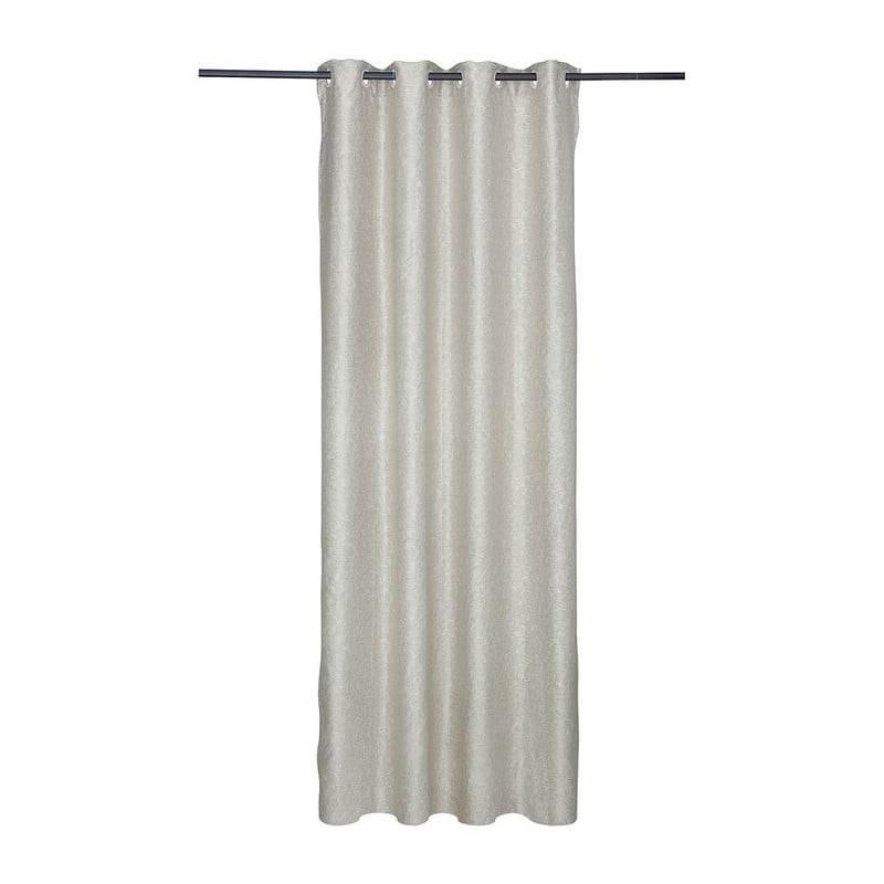 Gordijn Leon verduisterend - beige - 140x270 cm