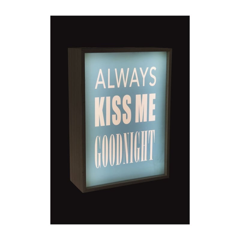 Lightbox met teksten