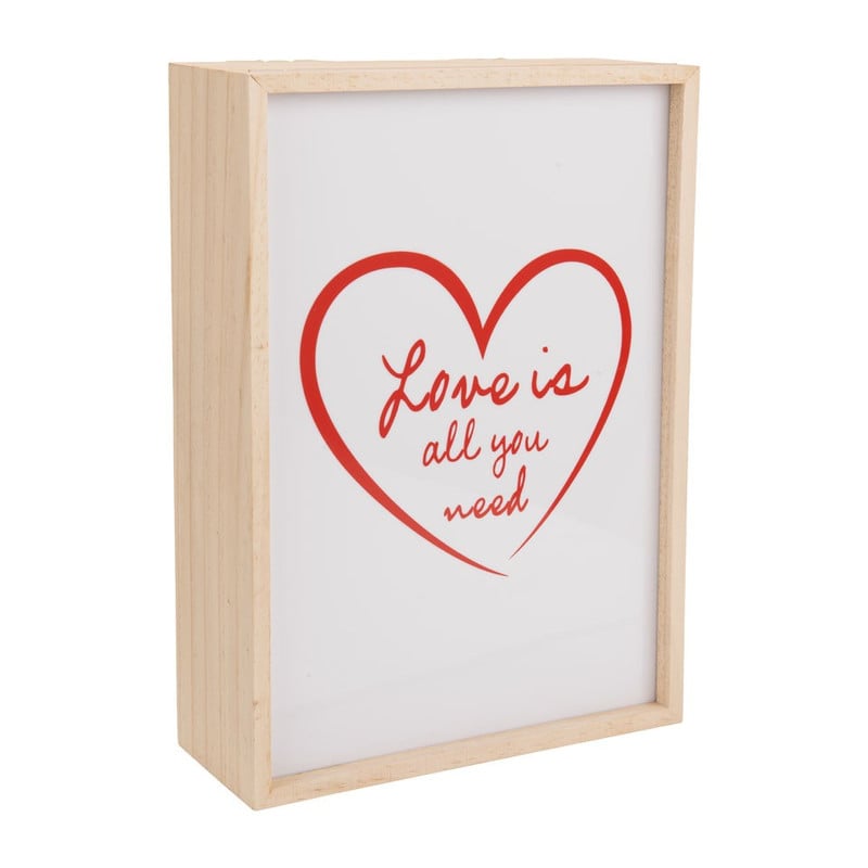 Lightbox met teksten