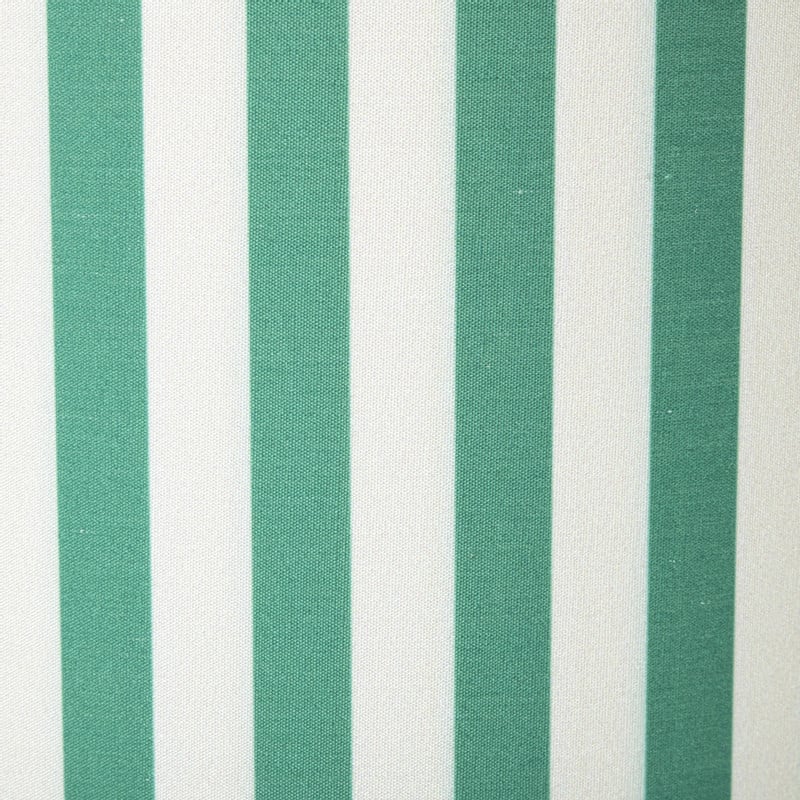 Lampenkap streep - groen/wit - ø24.5x17.5 cm