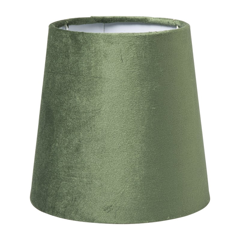 Lampenkap taps mini - groen - ø17x13 cm