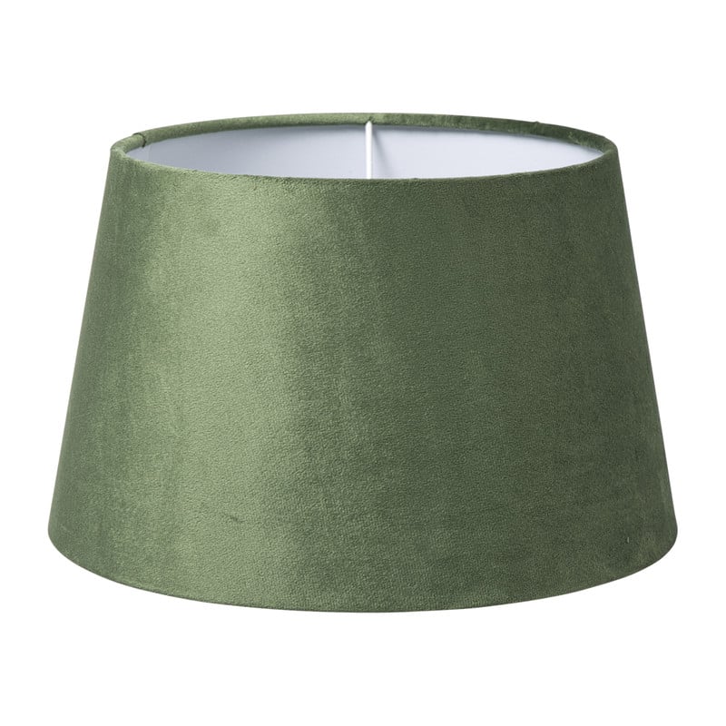 Lampenkap taps middel - groen - ø28x17 cm
