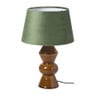 Lampenkap taps middel - groen - ø28x17 cm