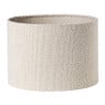 Lampenkap bouclé - wit - ø35 cm