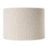 Lampenkap bouclé - wit - ø35 cm