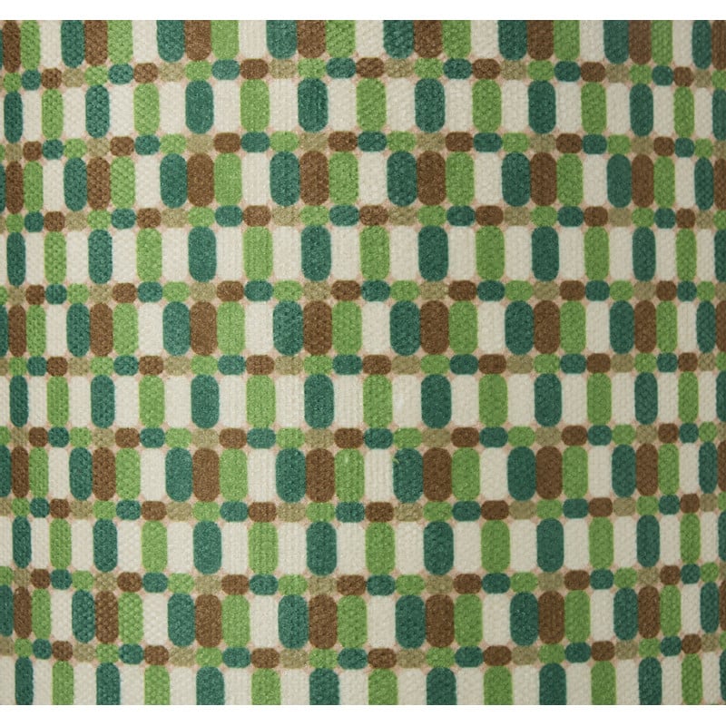 Lampenkap retro klein - groen/blauw - ø21.5x15.5 cm