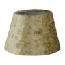 Lampenkap velvet - lichtgroen - ⌀12 cm 