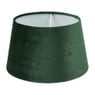 Lampenkap velvet - groen - ø23 cm