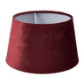 Lampenkap velvet - rood - ø23 cm